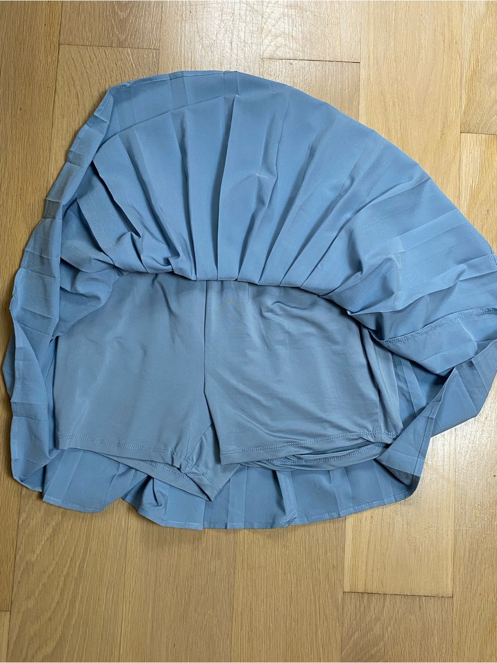 Pleated Tennis Skirt Blue Medium Preppy Sport Active Pickleball Golf Workout Gym - Picture 4 of 13